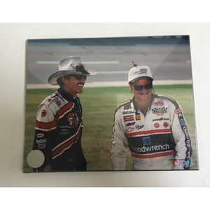 Dale Earnhardt & Richard Petty NASCAR Legends 8x10 Framed Photo Licensed NEW